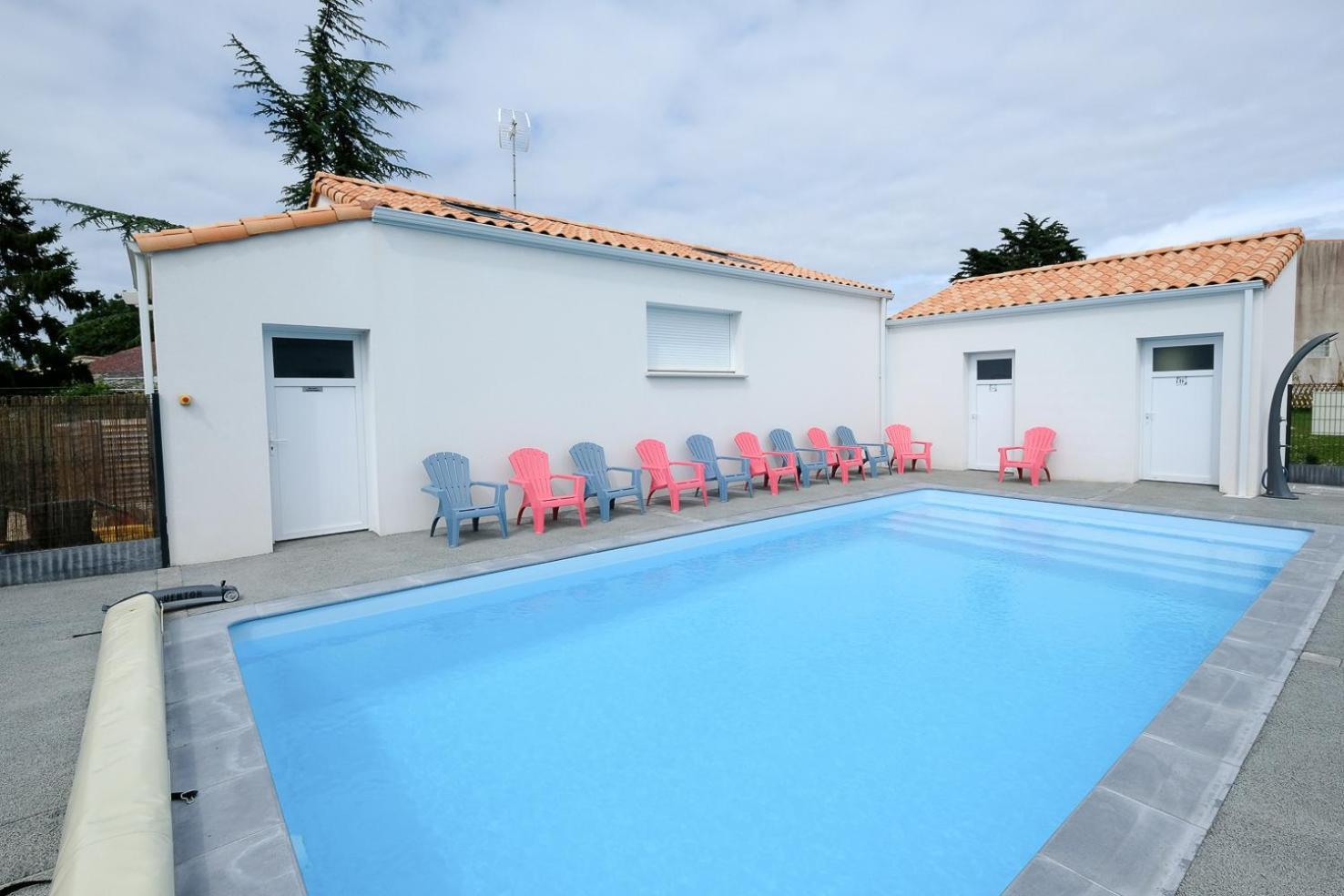 Au Logis Des Muriers Vairé Exterior foto